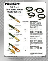air cooled power cable options